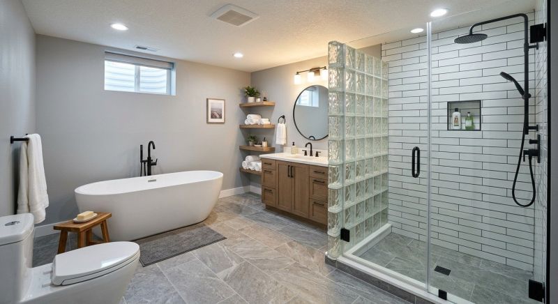 Basement Bathroom Remodeling in New Castle County, DE