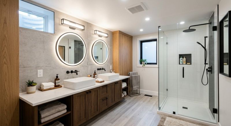 Basement Bathroom Remodeling in New Castle County, DE